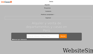 infocasas.com.pe Screenshot