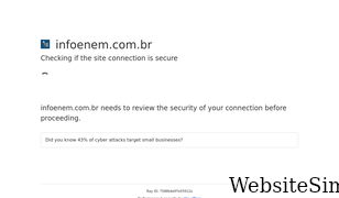 infoenem.com.br Screenshot