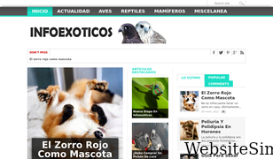 infoexoticos.com Screenshot