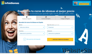 infoidiomas.com Screenshot