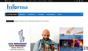 informa-press.it Screenshot