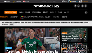 informador.mx Screenshot