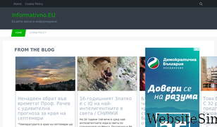 informativno.eu Screenshot