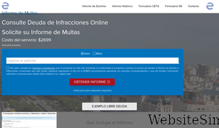 informe-de-infracciones.net Screenshot