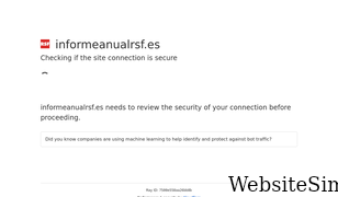 informeanualrsf.es Screenshot