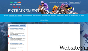 infos-entrainement.fr Screenshot