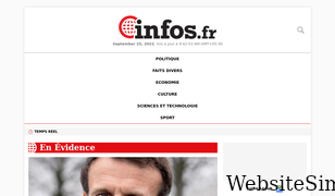 infos.fr Screenshot