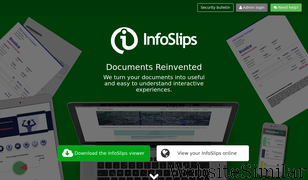 infoslips.com Screenshot