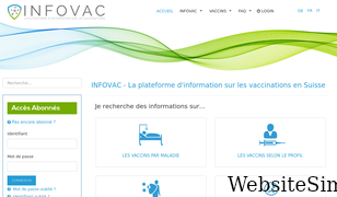 infovac.ch Screenshot