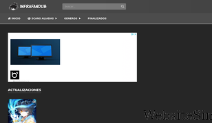 infrafandub.xyz Screenshot