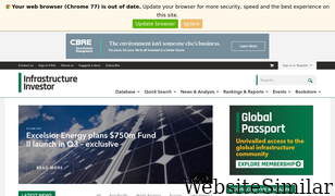 infrastructureinvestor.com Screenshot
