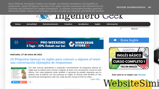 ingenierogeek.com Screenshot