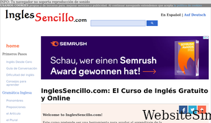 inglessencillo.com Screenshot
