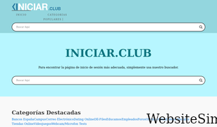 iniciar.club Screenshot