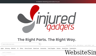 injuredgadgets.com Screenshot