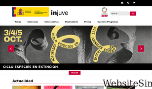 injuve.es Screenshot