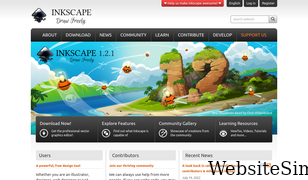 inkscape.org Screenshot
