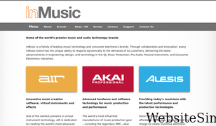 inmusicbrands.com Screenshot