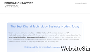 innovationtactics.com Screenshot