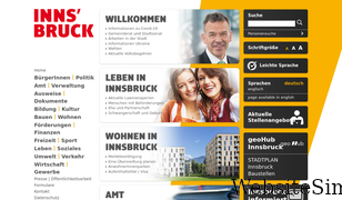 innsbruck.gv.at Screenshot