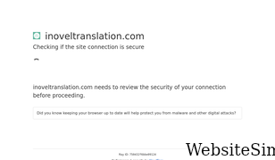 inoveltranslation.com Screenshot