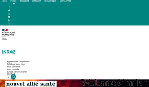 inra.fr Screenshot
