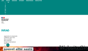 inrae.fr Screenshot
