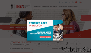 insa-lyon.fr Screenshot