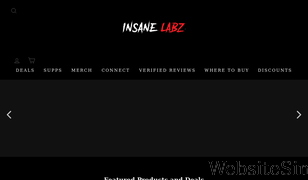 insanelabz.com Screenshot