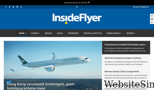insideflyer.nl Screenshot