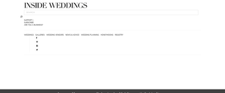 insideweddings.com Screenshot
