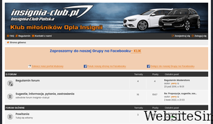 insignia-club.pl Screenshot