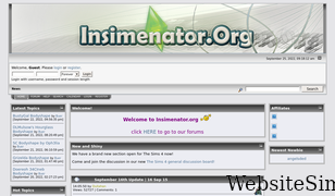 insimenator.org Screenshot