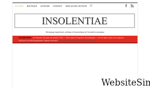 insolentiae.com Screenshot