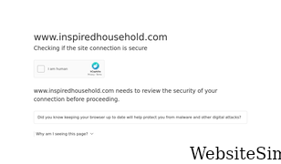 inspiredhousehold.com Screenshot