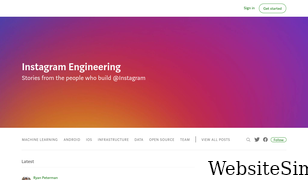 instagram-engineering.com Screenshot