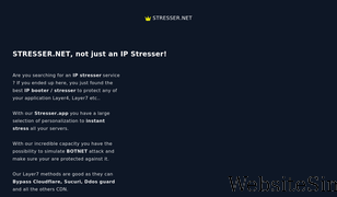 instant-stresser.com Screenshot