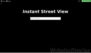 instantstreetview.com Screenshot