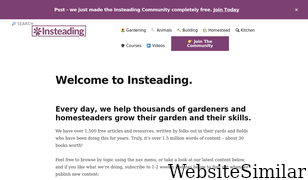 insteading.com Screenshot