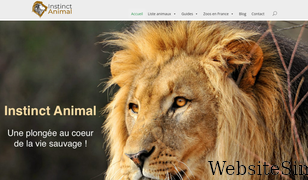 instinct-animal.fr Screenshot