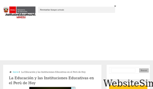 institucioneducativa.info Screenshot