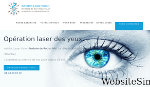 institut-laser-vision.paris Screenshot