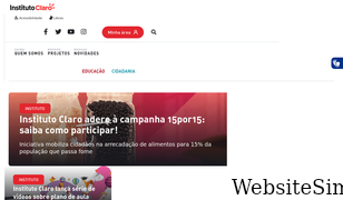 institutoclaro.org.br Screenshot