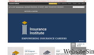 insuranceinstitute.ca Screenshot