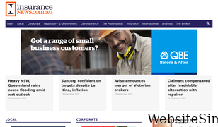 insurancenews.com.au Screenshot