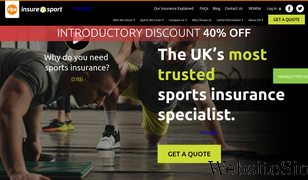 insure4sport.co.uk Screenshot