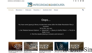 integridadysabiduria.org Screenshot
