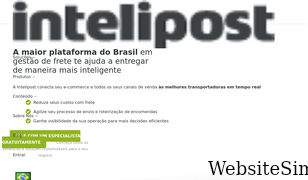 intelipost.com.br Screenshot