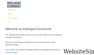 intelligenteconomist.com Screenshot