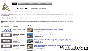 interbid.com.au Screenshot